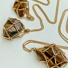 Load image into Gallery viewer, Crystal Stone Holder Necklace

