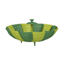 Load image into Gallery viewer, Folding Lotus Steamer Basket
