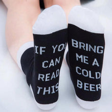 Load image into Gallery viewer, If You Can Read This Funny Saying Socks, 2 Pairs
