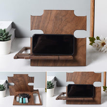 Load image into Gallery viewer, Wood Desktop Storage Holder
