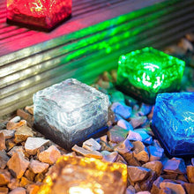 Load image into Gallery viewer, Solar Powered Brick Shape Path Light
