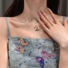Load image into Gallery viewer, Hollow Butterfly Necklace
