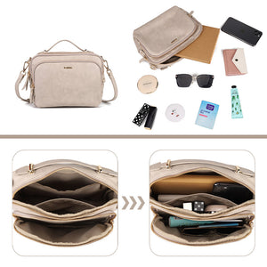 Crossbody Bag For Women Outing Large Soft Leather Daily Bag
