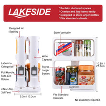 Load image into Gallery viewer, LAKESIDE™ Rotating Spice Rack Organizer
