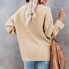 Load image into Gallery viewer, Button Solid Sweater
