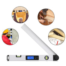 Load image into Gallery viewer, Aluminum alloy digital display angle ruler
