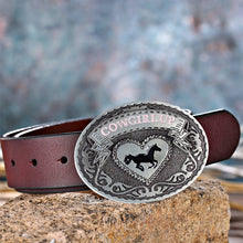 Load image into Gallery viewer, Cowboy Hat Alloy Belt Buckle
