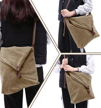 Load image into Gallery viewer, Trendy literary retro canvas bag
