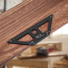 Load image into Gallery viewer, Multi-angle Woodworking Gauge Ruler
