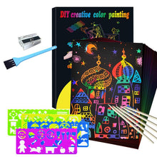 Load image into Gallery viewer, Scratch Paper Art Set
