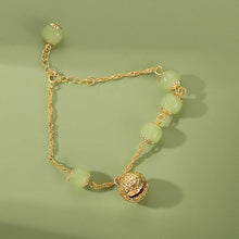 Load image into Gallery viewer, Hetian Jade Bell Bracelet
