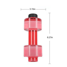 Load image into Gallery viewer, Dumbbell Shape Water Bottles
