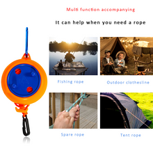 Load image into Gallery viewer, Retractable Clothes Drying Rack Rope
