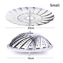 Load image into Gallery viewer, Stainless Steel Telescopic Steamer
