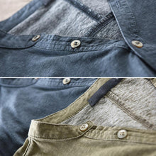 Load image into Gallery viewer, Half Sleeve Henley Shirts
