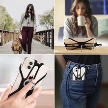 Load image into Gallery viewer, Universal Silicone Lanyard Phone Holder
