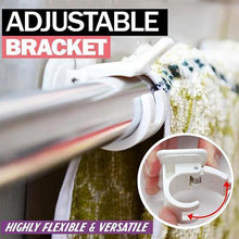 Load image into Gallery viewer, Nail-free Adjustable Rod Bracket Holders

