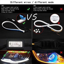 Load image into Gallery viewer, Flexible DRL LED Night &amp; Daytime Running Light Strip (No Disassembling Needed)
