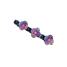 Load image into Gallery viewer, Three Flower Side Hair Clip
