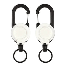 Load image into Gallery viewer, Outdoor Automatic Retractable Wire Rope Luya Anti-theft Tactical Keychain
