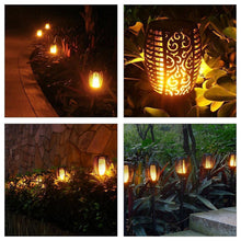 Load image into Gallery viewer, LED Solar Path Torch Light Dancing Flame
