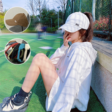 Load image into Gallery viewer, Women&#39;s Satin Lined Ponytail Baseball Cap
