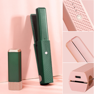 Hair Straightening Comb Curling Iron