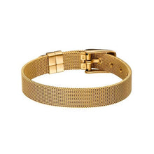Load image into Gallery viewer, Women Stainless Steel Mesh Set Charm Bracelet
