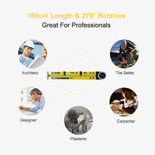 Load image into Gallery viewer, Multi-Function Woodworking Scribe Compass Gauge
