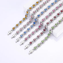 Load image into Gallery viewer, Titanium steel rhinestone bracelet
