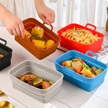 Load image into Gallery viewer, Foldable Air Fryer Silicone Baking Tray
