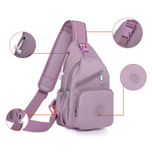 Load image into Gallery viewer, Multi-Pocket Waterproof Canvas Daily Shopping Backpack
