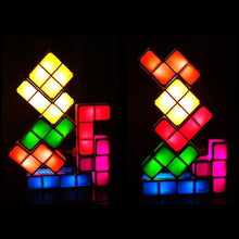Load image into Gallery viewer, Tetris Stackable LED Night Light
