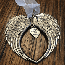 Load image into Gallery viewer, Christmas ornaments angel wings bell-memorial christmas gift
