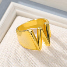 Load image into Gallery viewer, Initial A-Z Letter Ring
