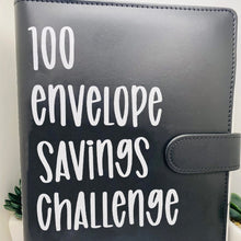 Load image into Gallery viewer, 100 Envelope Challenge Binder
