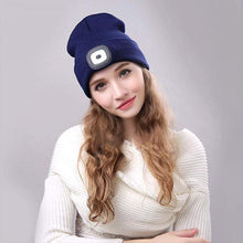 Load image into Gallery viewer, LED Knitted Winter Beanie Hat (12 Hours)
