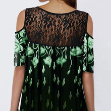 Load image into Gallery viewer, Summer Lace Printed T-shirt for Ladies
