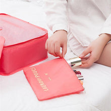 Load image into Gallery viewer, 6 pieces portable luggage packing cubes
