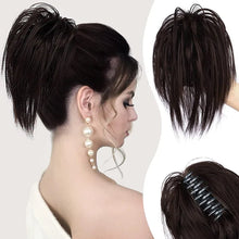 Load image into Gallery viewer, Messy Ponytail Clip Extends Hair
