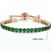 Load image into Gallery viewer, Shiny Crystal Bracelet
