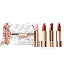Load image into Gallery viewer, Velvet Matte Lipstick Set with Glamour Chain Pouch
