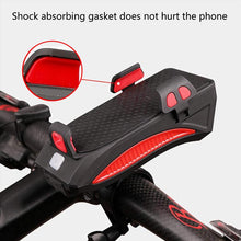 Load image into Gallery viewer, Mobile Phone Bracket with Bicycle Lights
