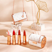 Load image into Gallery viewer, Velvet Matte Lipstick Set with Glamour Chain Pouch
