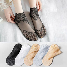 Load image into Gallery viewer, Ladies Fashion Lace Socks
