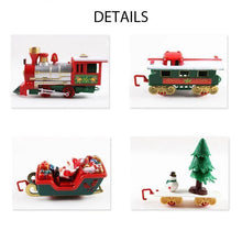 Load image into Gallery viewer, Christmas Electric Rail Car Train Toy

