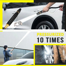 Load image into Gallery viewer, Adjustable Metal Nozzle Garden Hose Sprinkler
