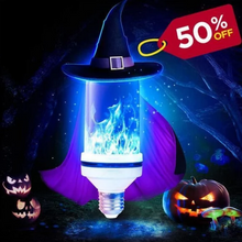 Load image into Gallery viewer, Halloween LED Gravity Effect Fire Light
