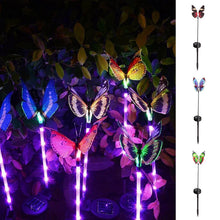 Load image into Gallery viewer, Outdoor Solar Garden Butterfly Lights Decor
