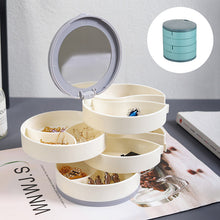 Load image into Gallery viewer, 4 Layers Rotatable Jewelry Storage Box
